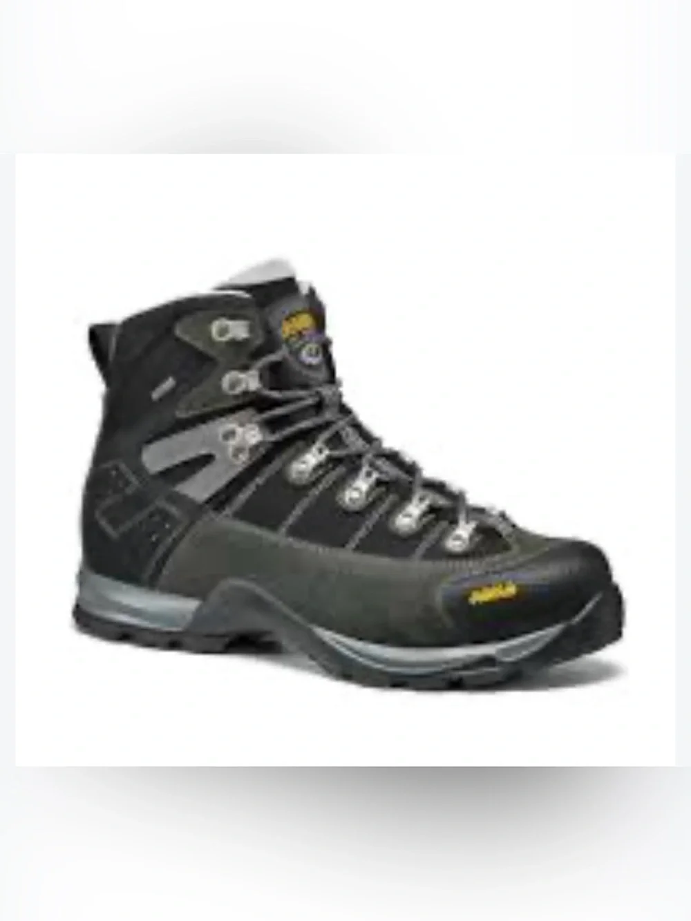 Asolo Fugitive GTX Hiking Boots Size 14 Waterproof. Worn 3-4 x Gray/Black tones